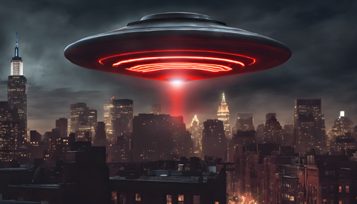 An image showing an alien obduction.